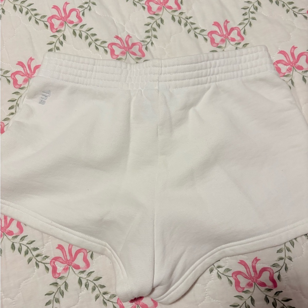 TNA Women's Athletic White Shorts